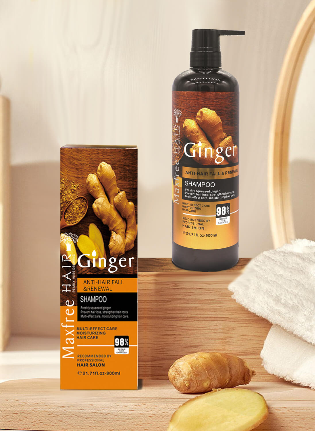 Ginger Shampoo 900ml