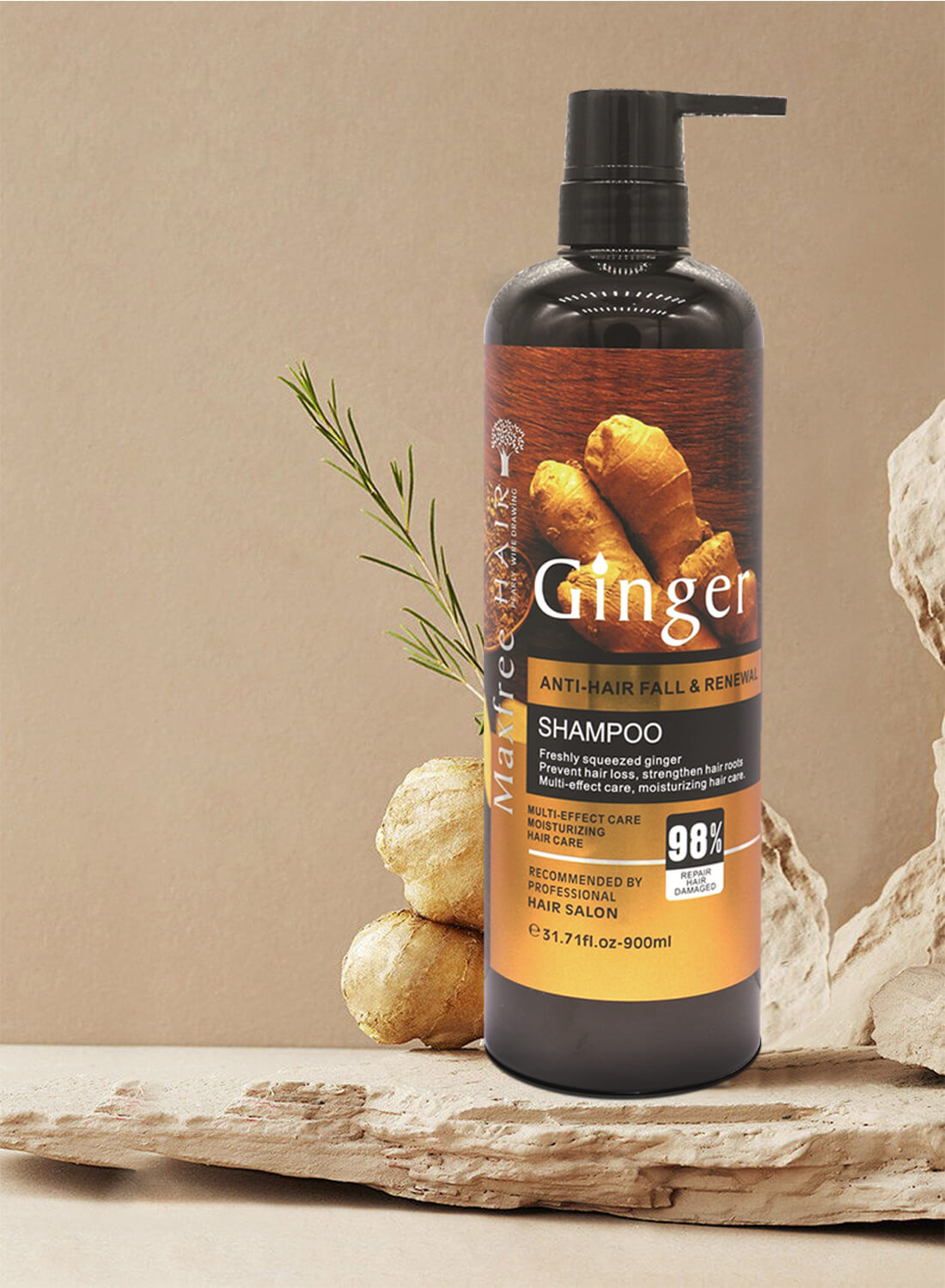 Ginger Shampoo 900ml