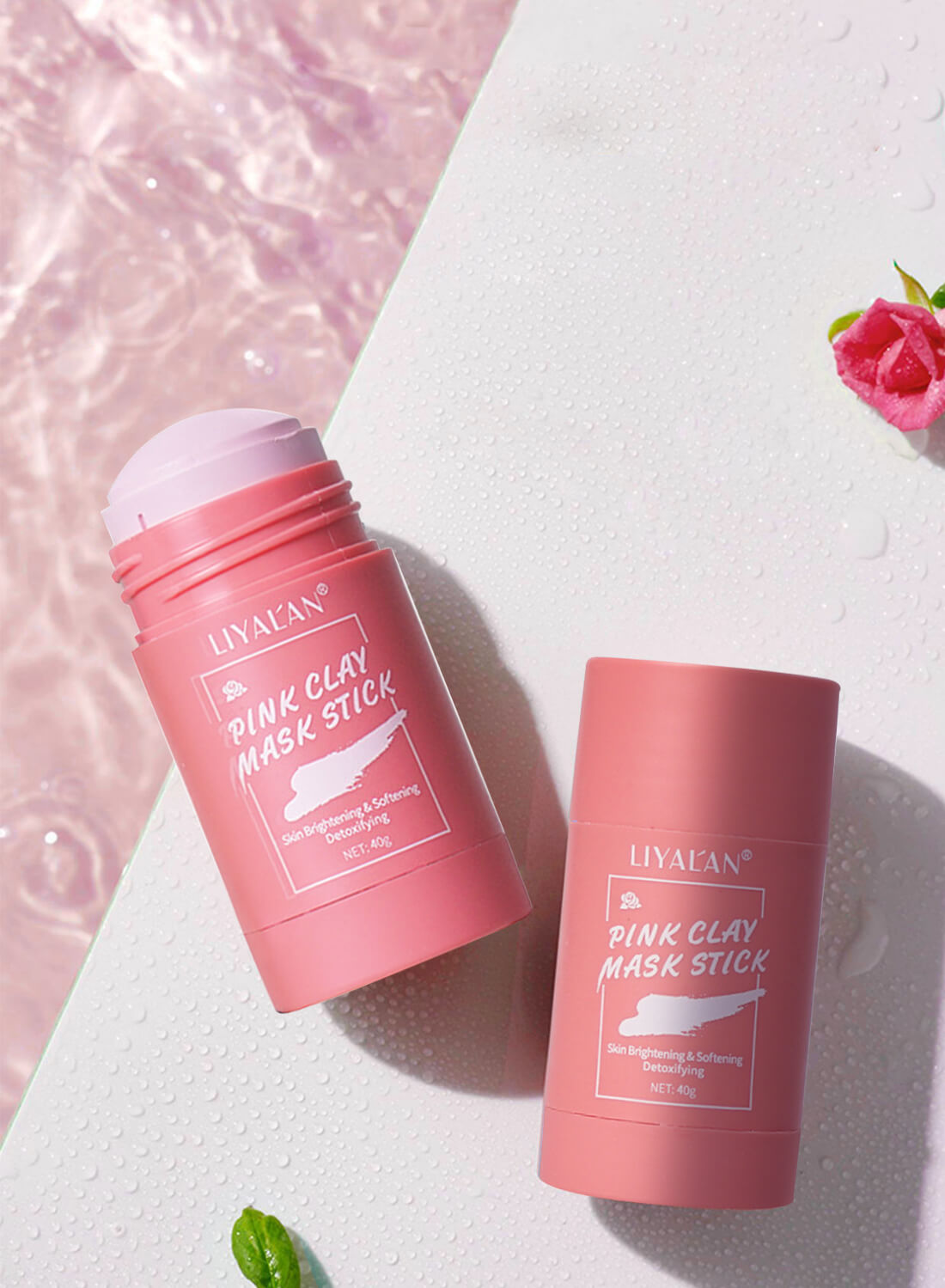 Liyalan Pink Clay Mask Stick