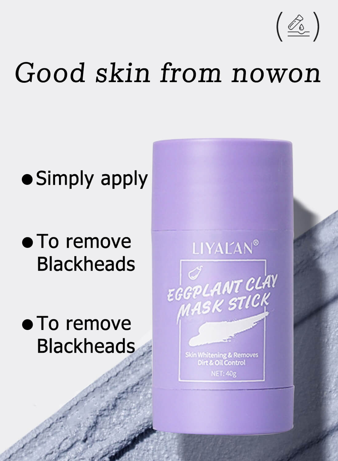 Liyalan Eggplant Clay Mask Stick