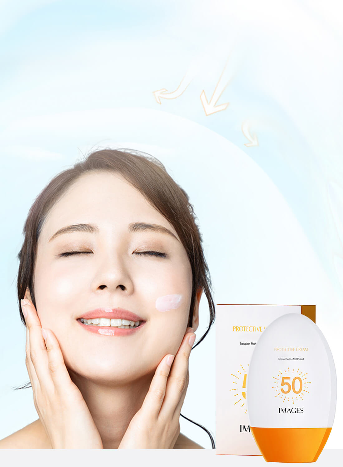 IMAGES Whitening Sunscreen Cream