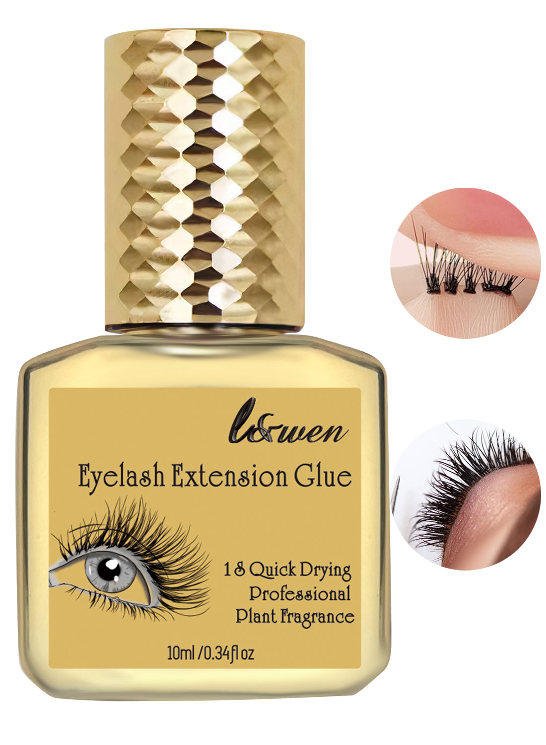 L&wen Eyelash Extension Glue without Eyes Open 10ml