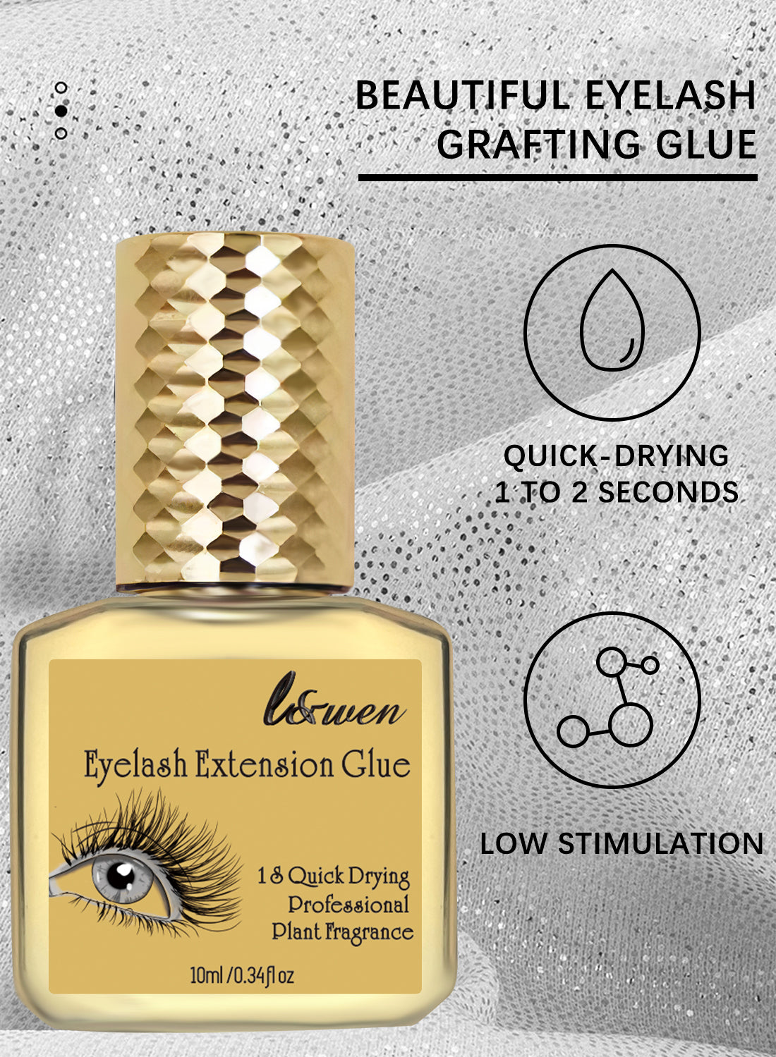 L&wen Eyelash Extension Glue without Eyes Open 10ml