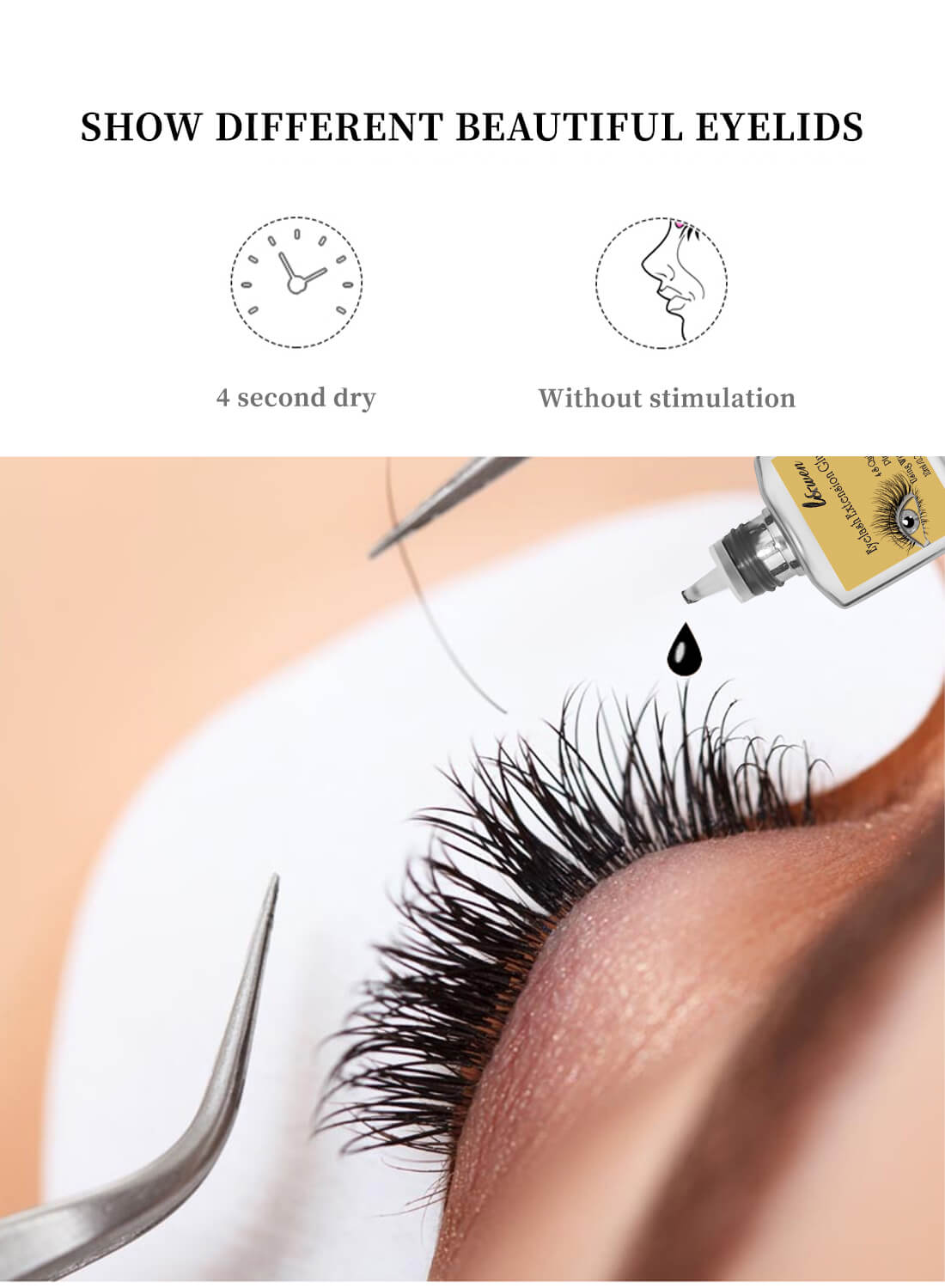 L&wen Eyelash Extension Glue Can Open Eyes 10ML