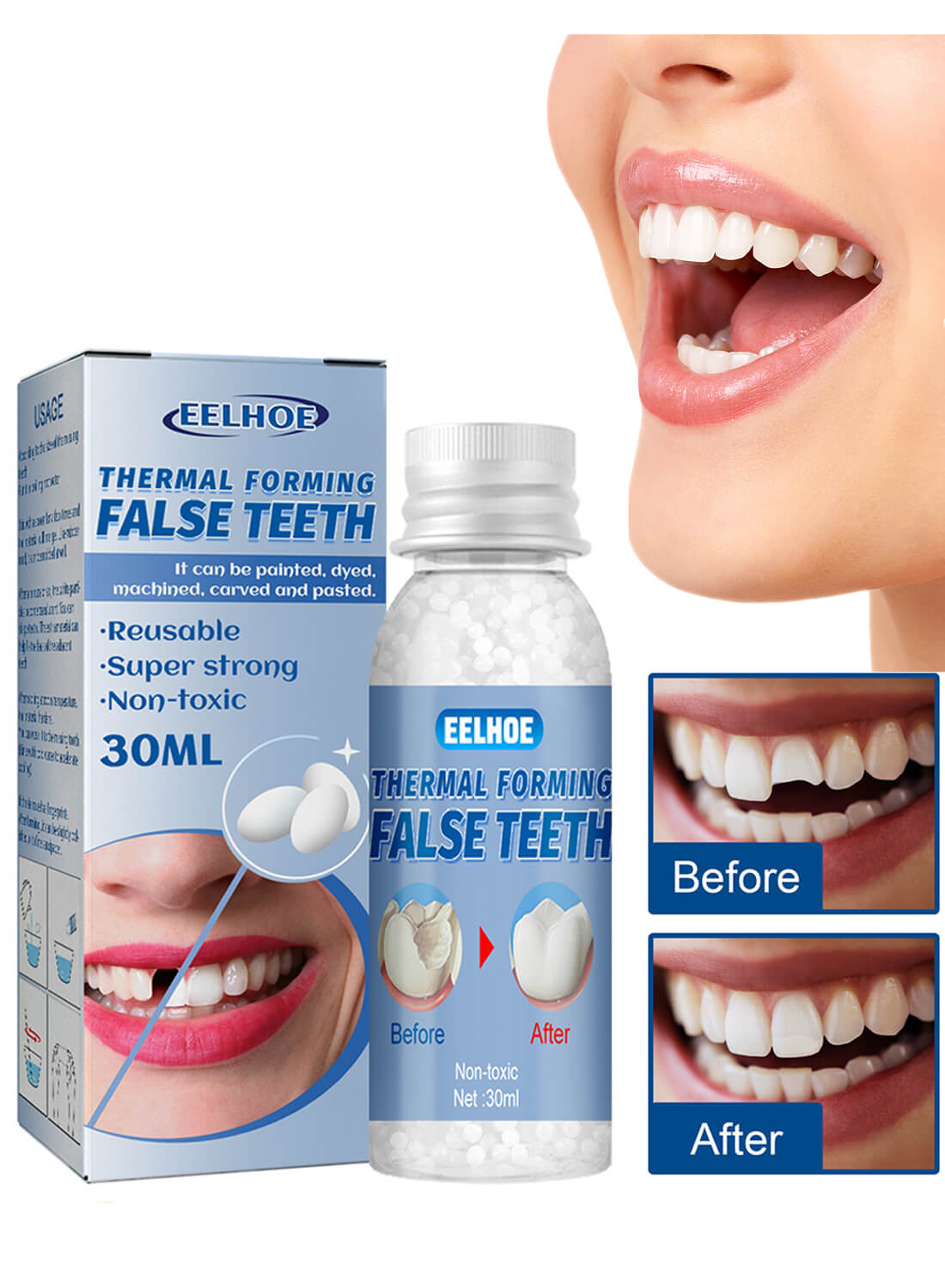 EELHOE Forming False Teeth Replacements