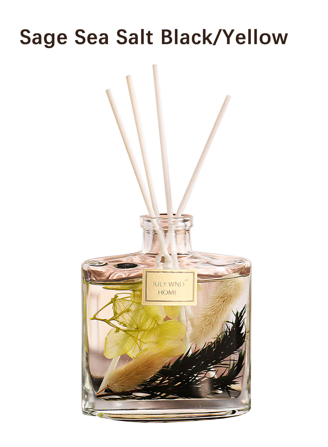 JULY WND Flower Reed Diffuser with Incense Diffuser Sticks 120ml