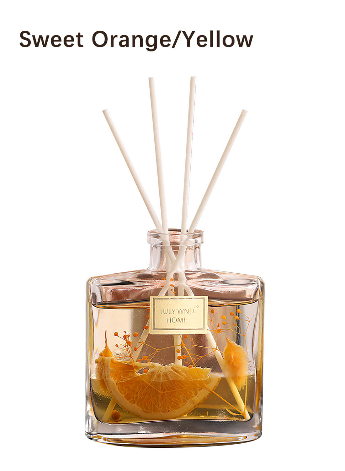 JULY WND Flower Reed Diffuser with Incense Diffuser Sticks 120ml