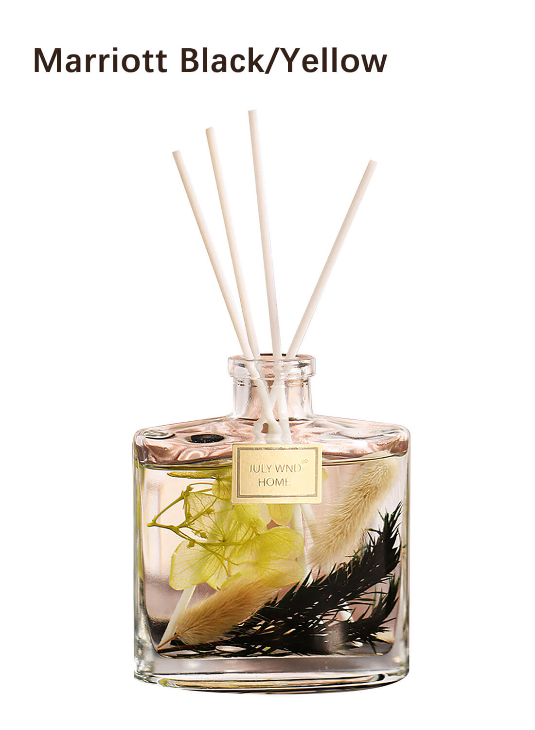 JULY WND Flower Reed Diffuser with Incense Diffuser Sticks 120ml