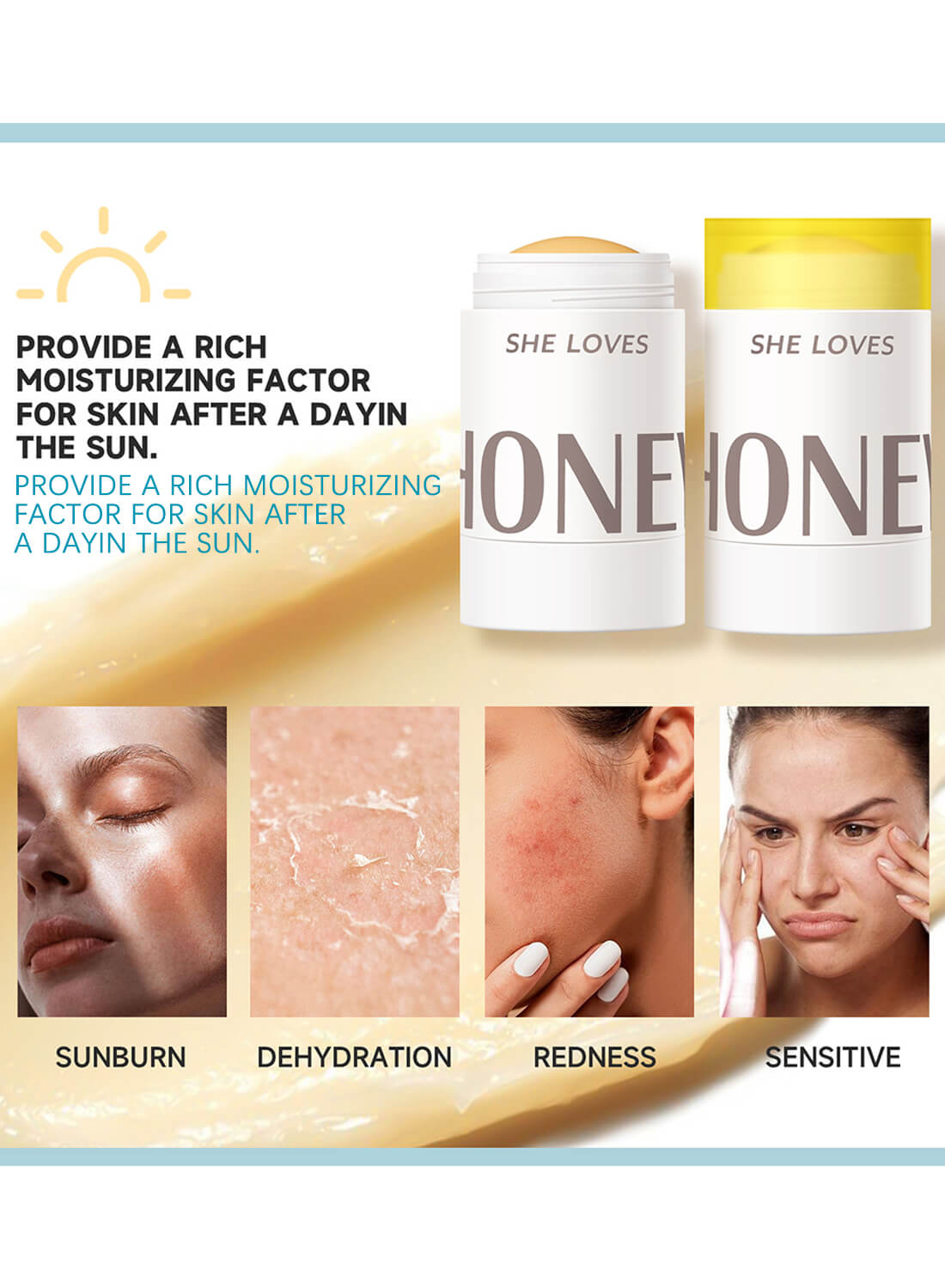 She Loves Honey Soothing Essence Stick 34g