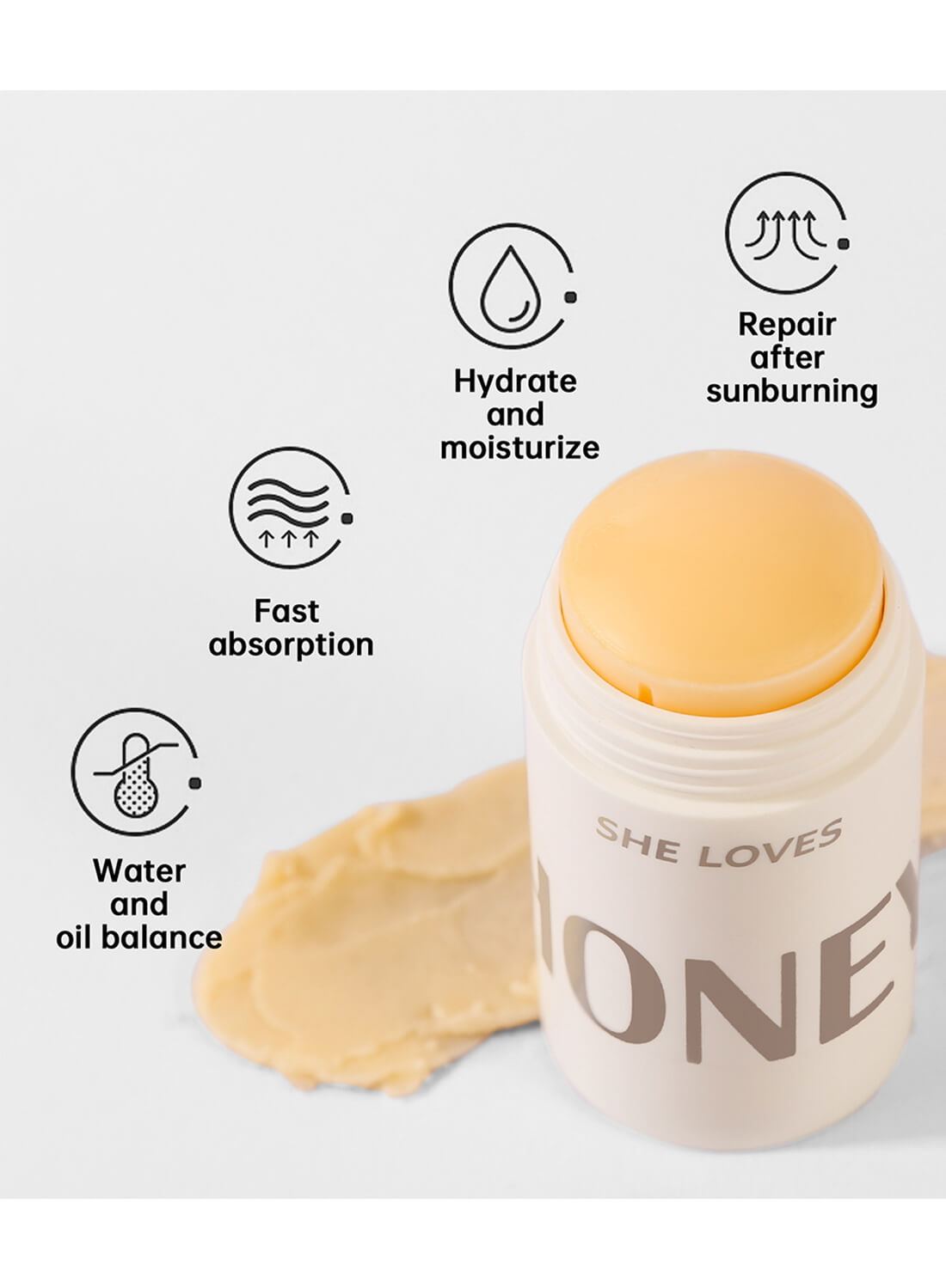 She Loves Honey Soothing Essence Stick 34g