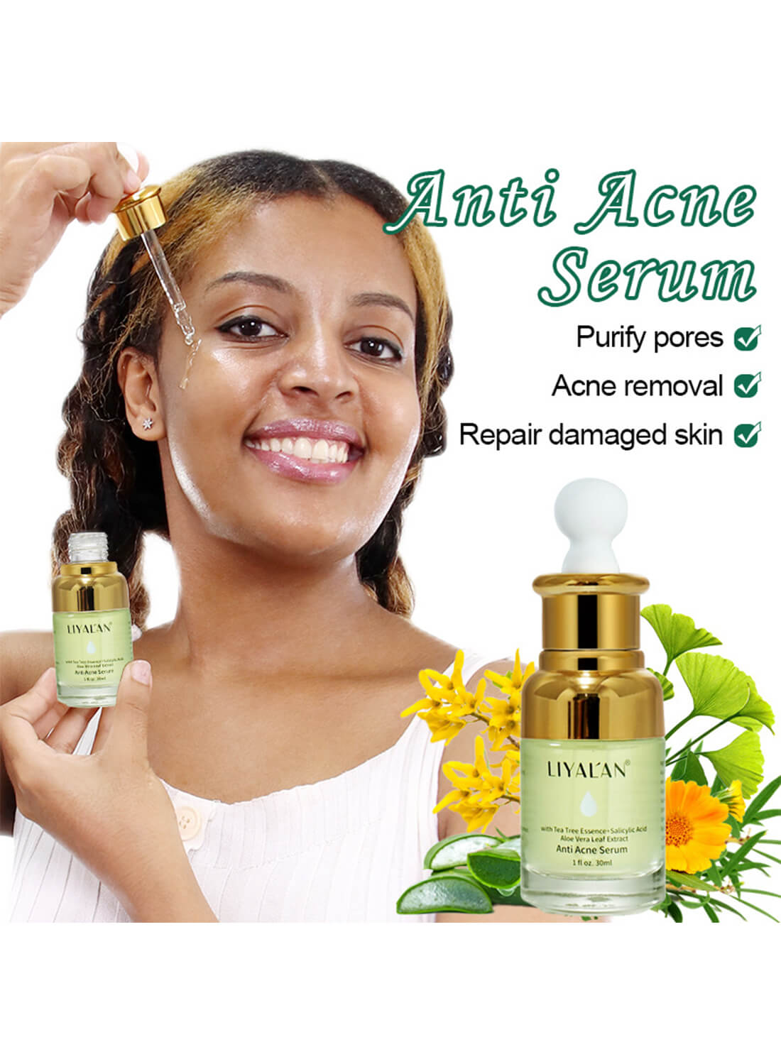 Liyalan Anti Acne Serum with Salicylic Acid