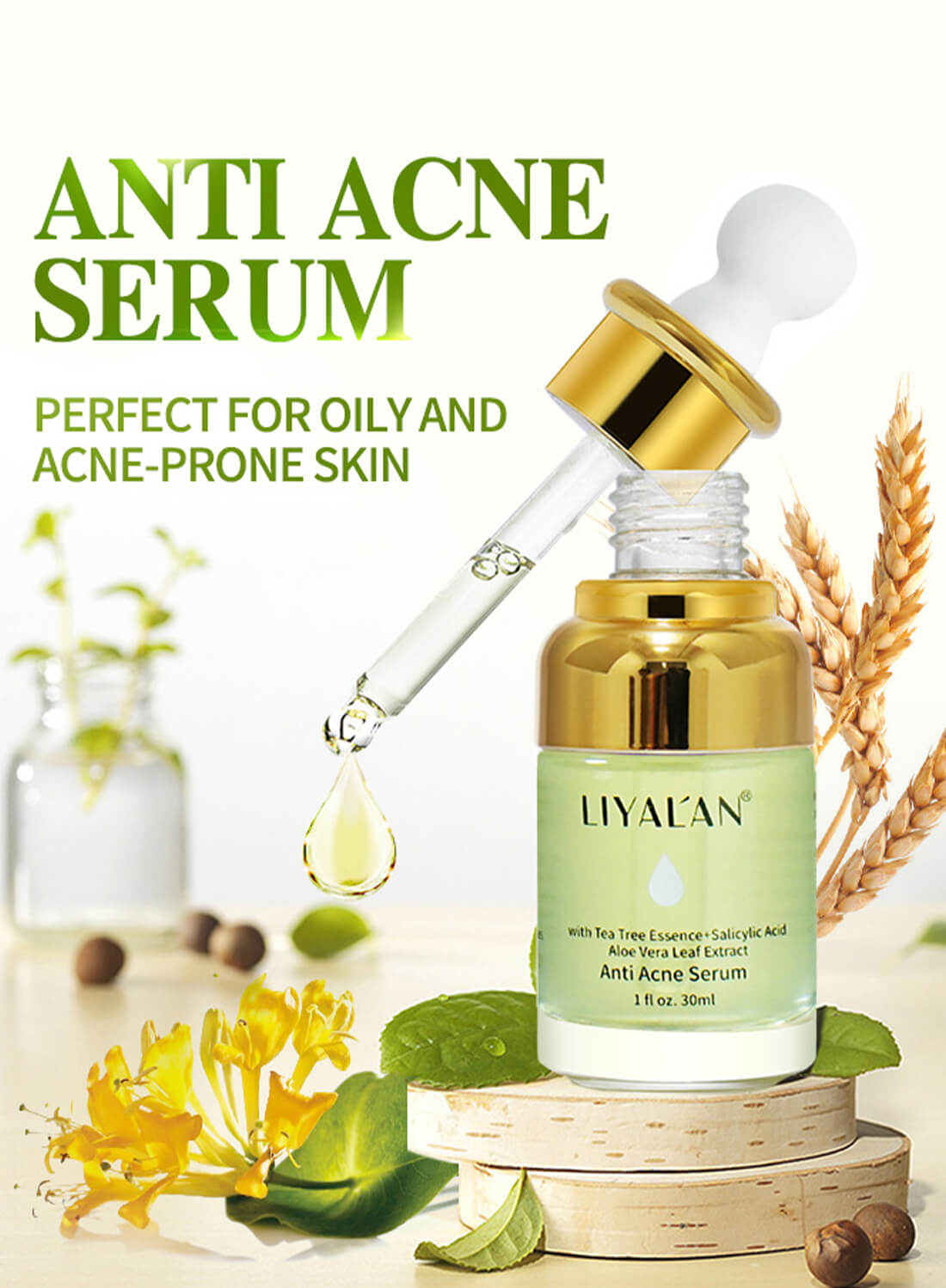 Liyalan Anti Acne Serum with Salicylic Acid