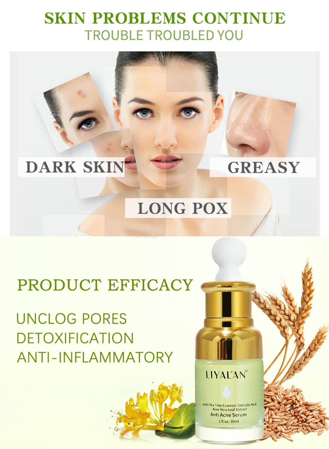 Liyalan Anti Acne Serum with Salicylic Acid