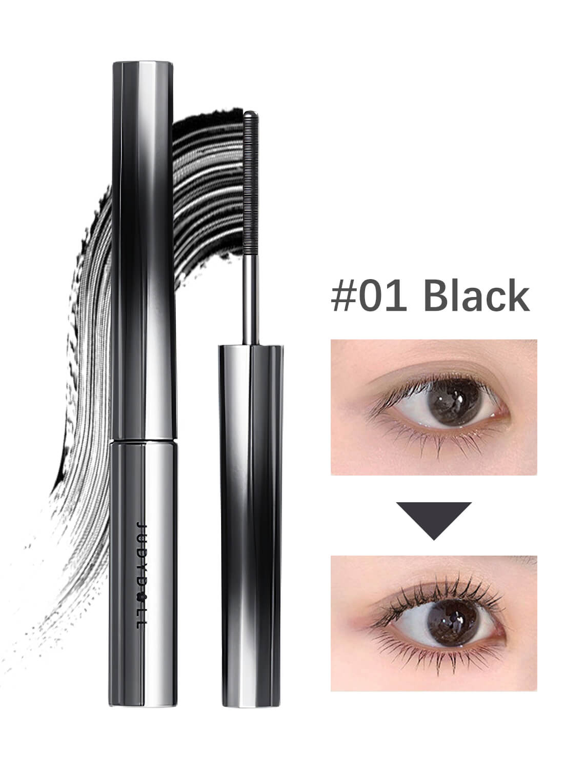 Judydoll Eyelash Mascara Long Lasting Black