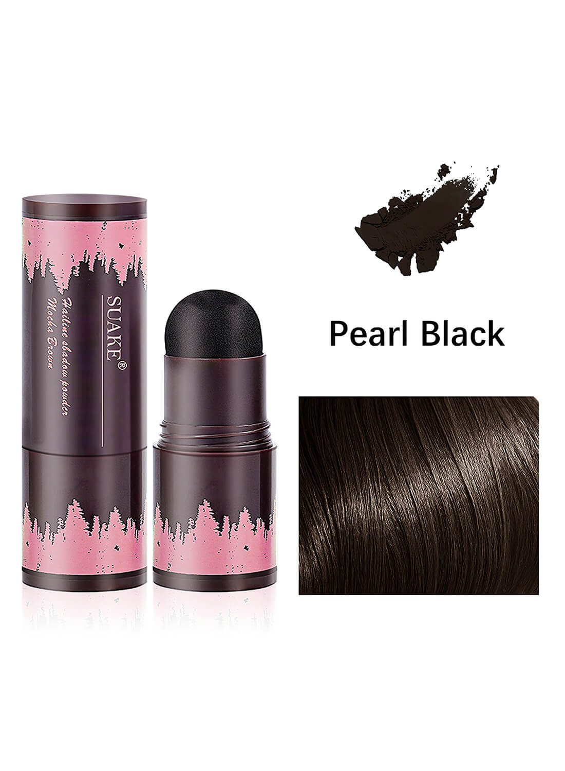 SUAKE Hairline Shadow Powder with Puff Touch, Hair Root Concealer