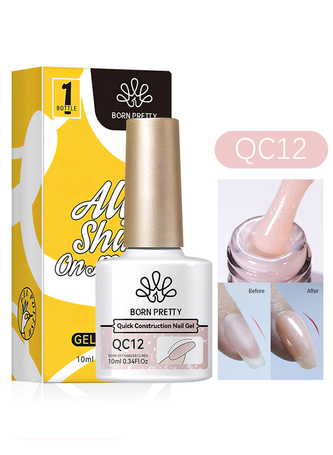 Quick Construction Nail Gel 10ml