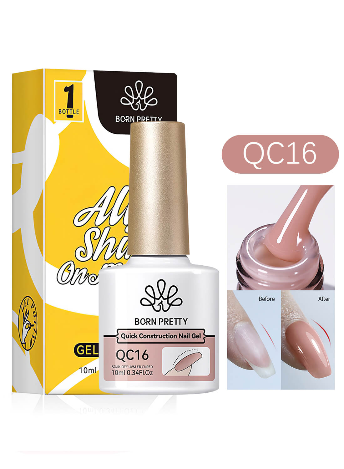 Quick Construction Nail Gel 10ml