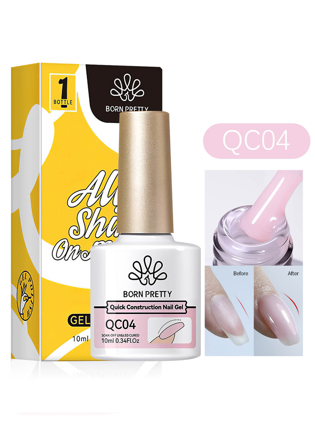 Quick Construction Nail Gel 10ml