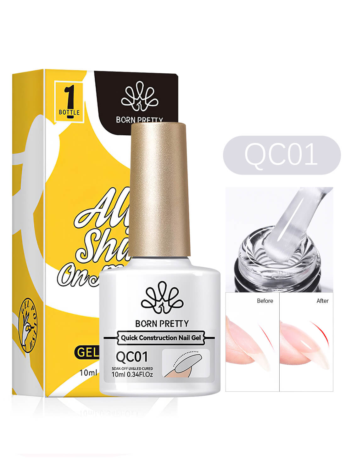 Quick Construction Nail Gel 10ml