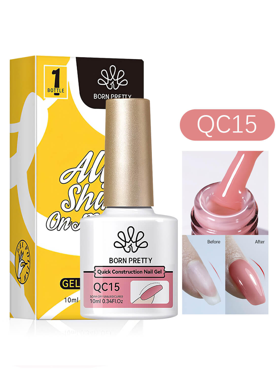 Quick Construction Nail Gel 10ml