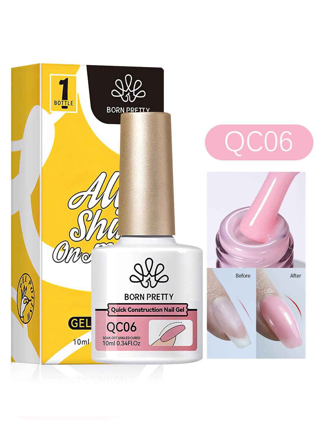 Quick Construction Nail Gel 10ml