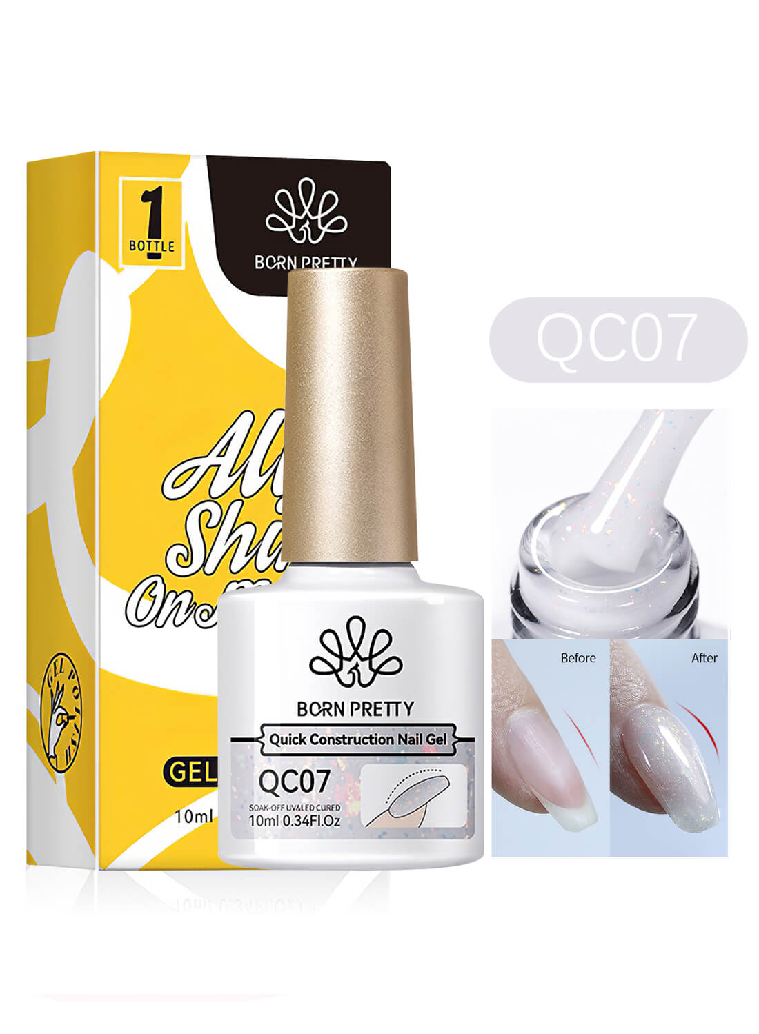 Quick Construction Nail Gel 10ml