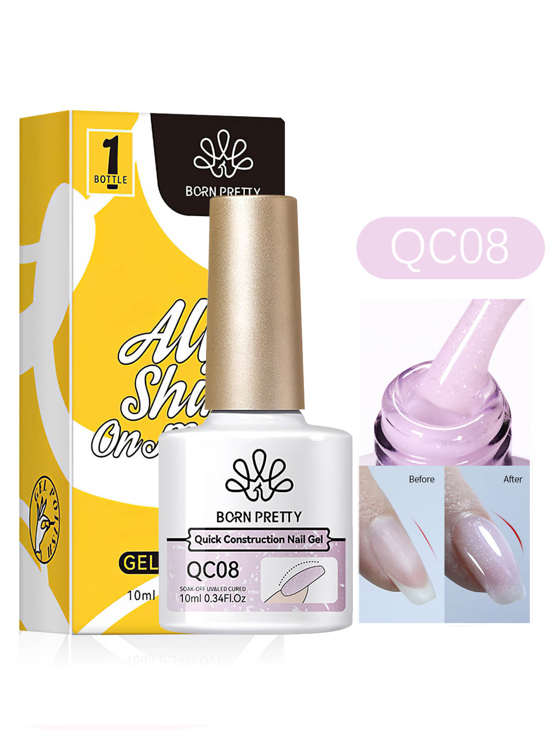 Quick Construction Nail Gel 10ml