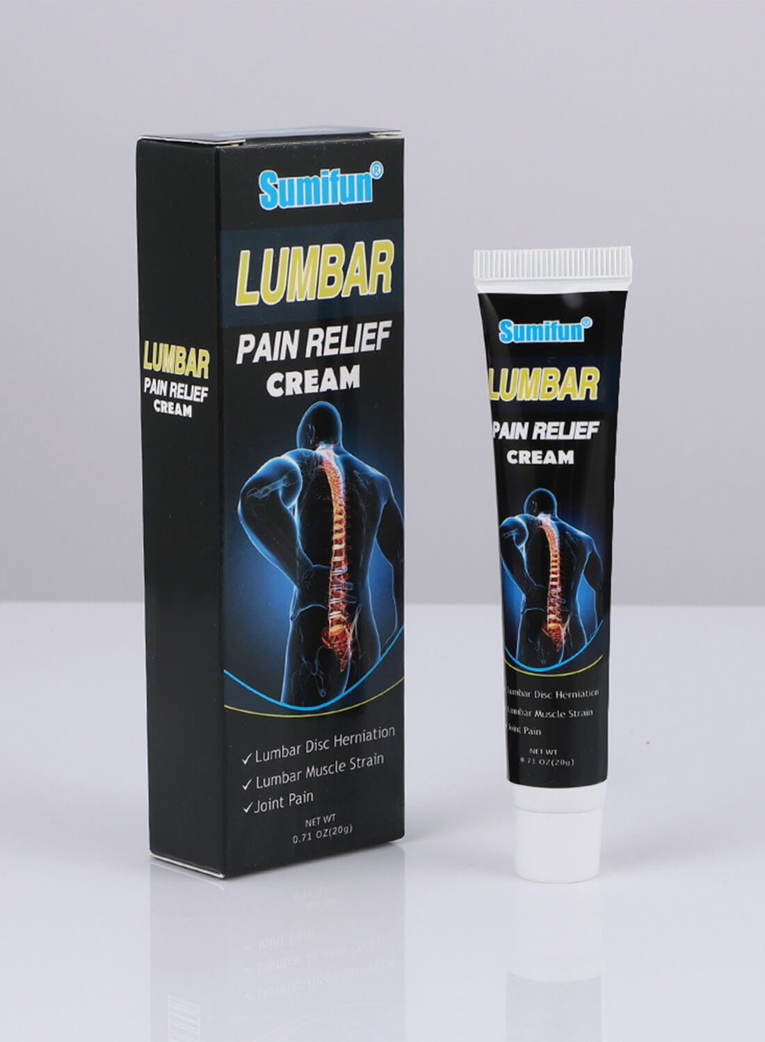 Lumbar Pain Relief Cream for Back Neck Hands Feet Joint 20g