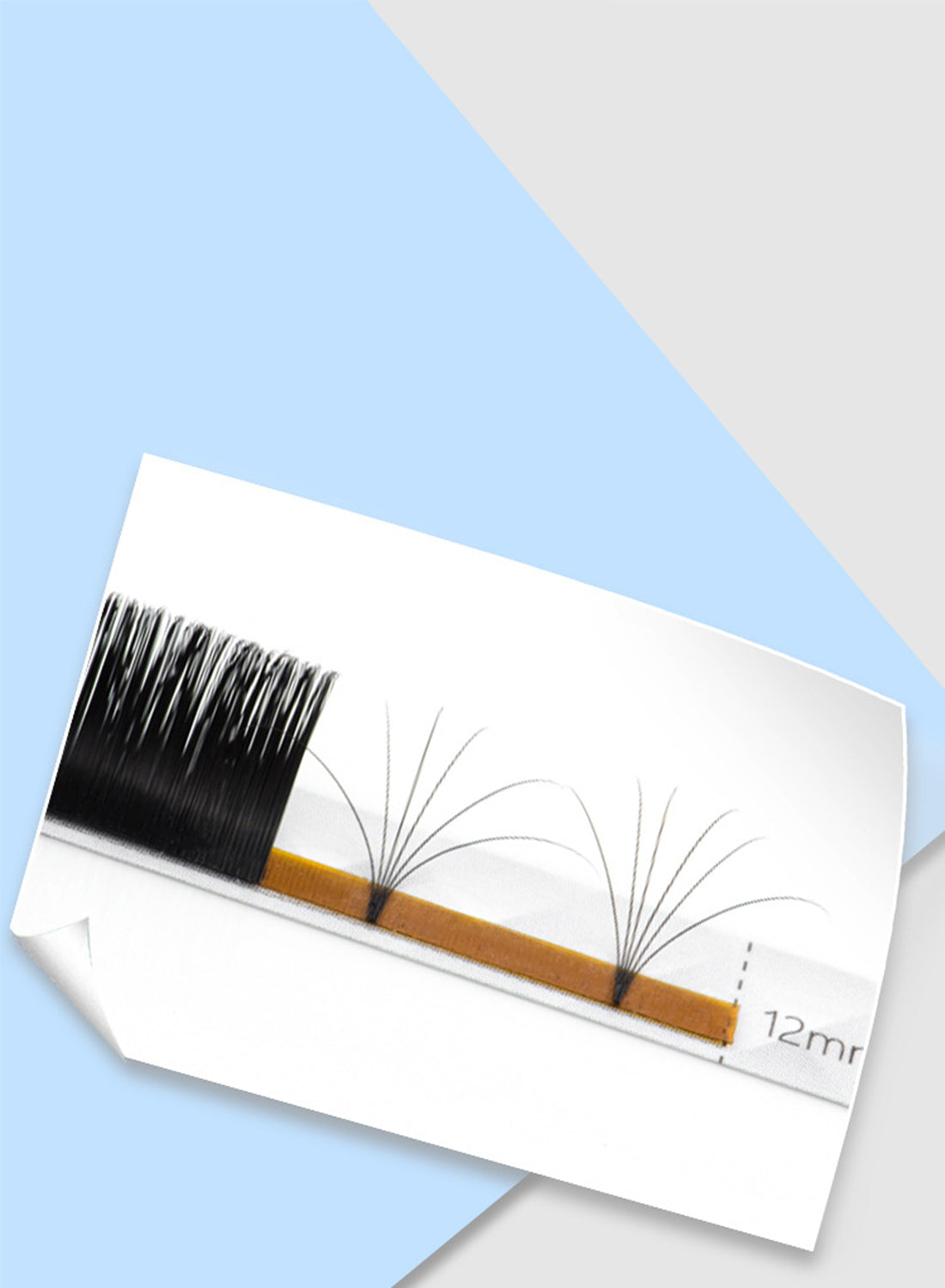 NAGARAKU Auto-Fan Fake False Eyelashes (8-15mm Mix)