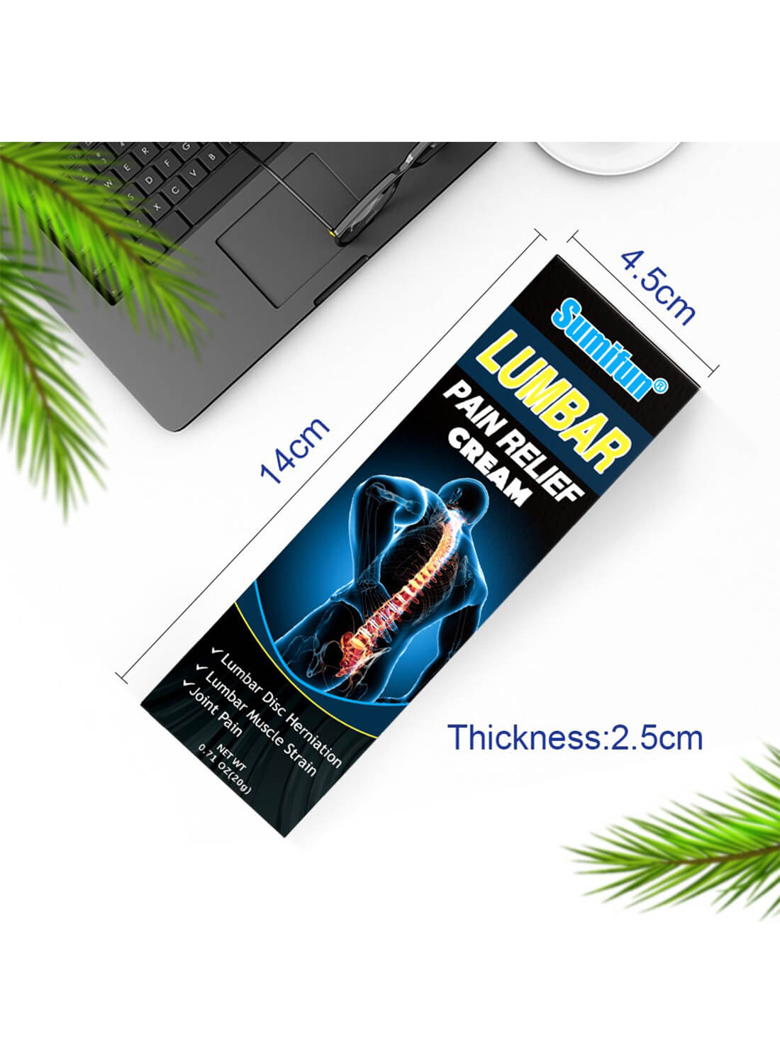 Lumbar Pain Relief Cream for Back Neck Hands Feet Joint 20g