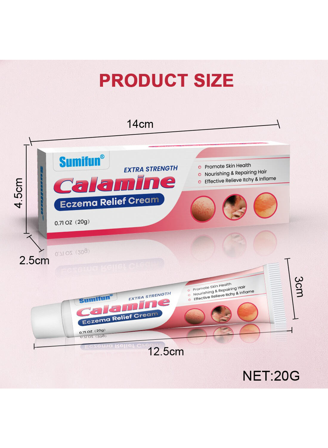 Calamine Eczema Relief Cream 20g