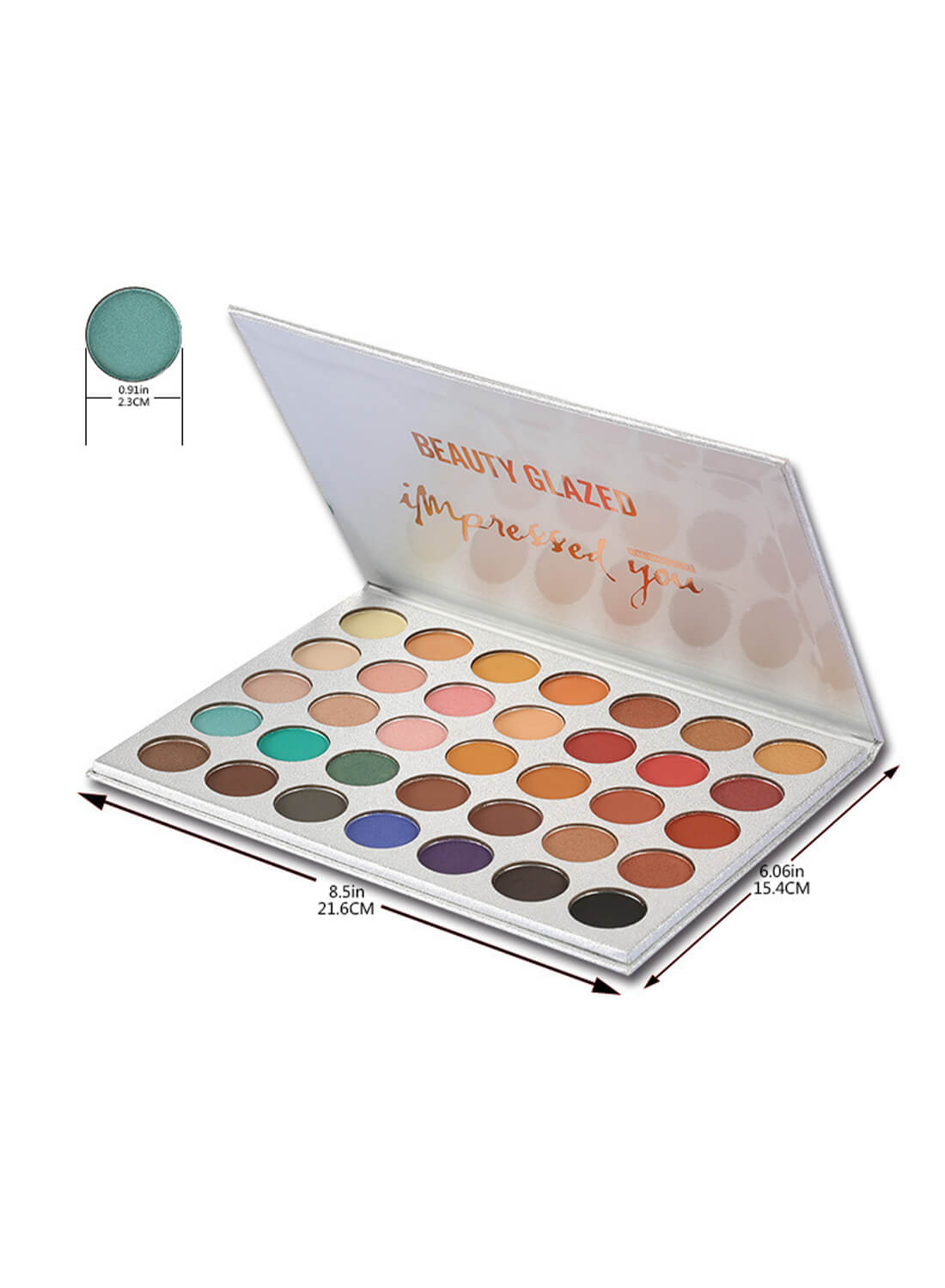 beauty glazed 35 Colors Eyeshadow Palette